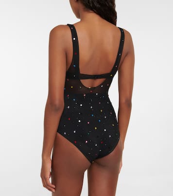 Body in tulle con cristalli | Oséree
