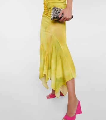 Melrose cowl-neck midi dress | The Attico