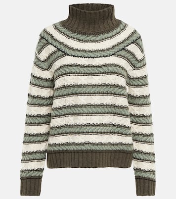 Pull rayé en cachemire | Loro Piana