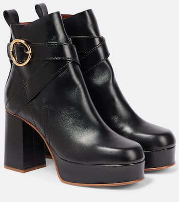 Ankle Boots Lyna aus Leder | See By Chloé