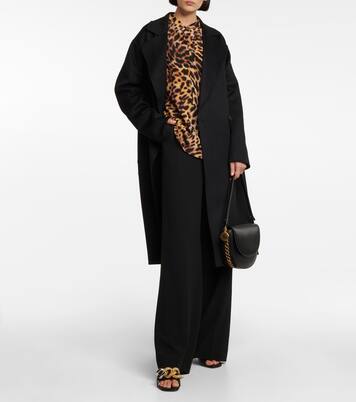 Blouse en soie à motif guépard | Stella McCartney