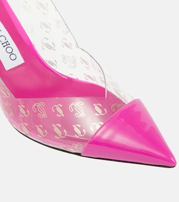 Liya 65 logo PVC slingback pumps | Jimmy Choo