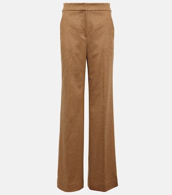 Pantalon droit à taille haute | Veronica Beard