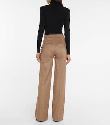 Pantalon droit à taille haute | Veronica Beard