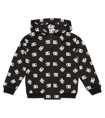 Sudadera de algodón con cremallera | Dolce&Gabbana Kids