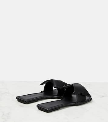 Pantoletten Musubi aus Leder | Acne Studios