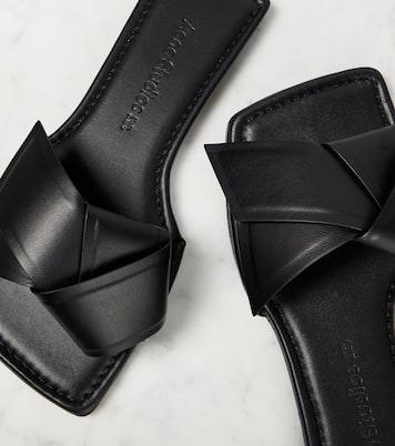 Pantoletten Musubi aus Leder | Acne Studios
