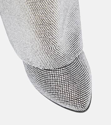 Shark Lock Strass knee-high boots | Givenchy