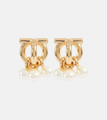 Boucles d’oreilles Gancini Dancing Pearl | Ferragamo