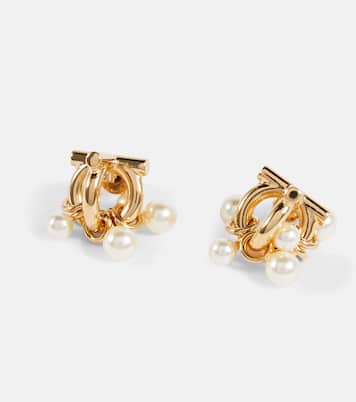 Boucles d’oreilles Gancini Dancing Pearl | Ferragamo