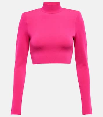 Turtleneck crop top | Roland Mouret