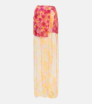 Silene silk maxi skirt | Dries Van Noten