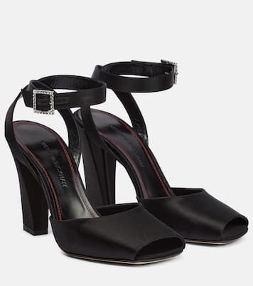 Sandalen Eliza aus Satin | Victoria Beckham