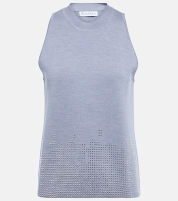 Embellished wool top | JW Anderson