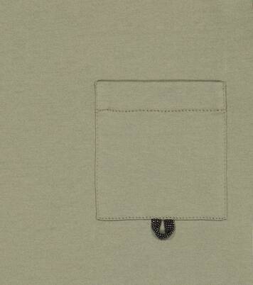 T-shirt in jersey di cotone | Brunello Cucinelli Kids