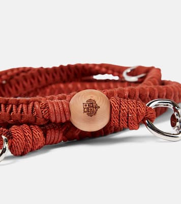 Guinzaglio per cani in pelle e cashmere | Loro Piana