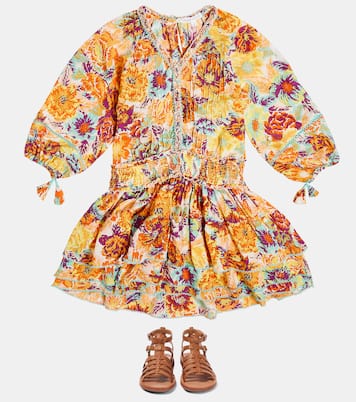 Ariel floral dress | Poupette St Barth Kids