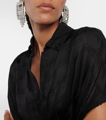 Pendientes Club con cristales | Balenciaga