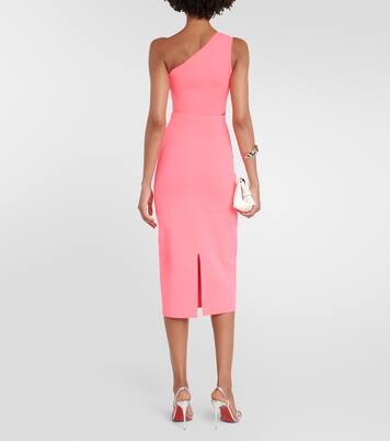 VB Body falda midi de punto en tiro alto | Victoria Beckham