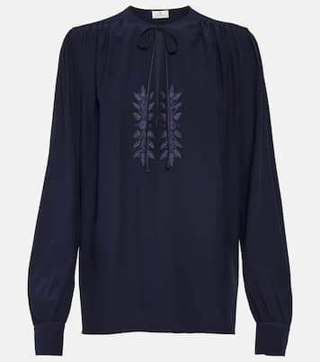 Blusa in seta con ricamo | Etro