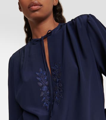 Blusa in seta con ricamo | Etro