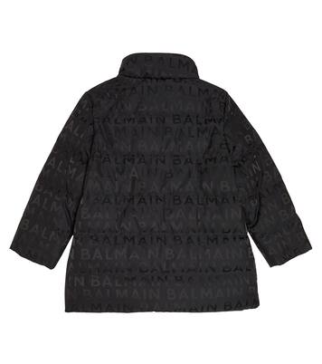 Chaqueta de plumas con logo | Balmain Kids