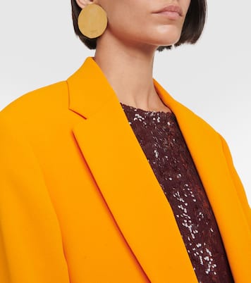 Blazer in crêpe | Dries Van Noten