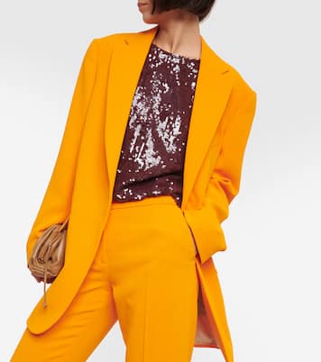 Blazer in crêpe | Dries Van Noten