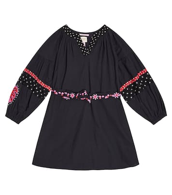 Besticktes Kleid aus Baumwolle | Scotch & Soda Kids