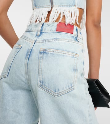 Verzierte Straight Jeans | Alessandra Rich