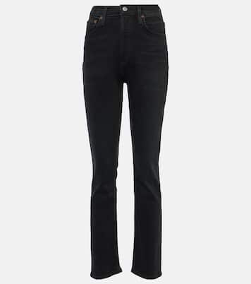 Freya high-rise slim jeans | Agolde