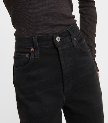Freya high-rise slim jeans | Agolde