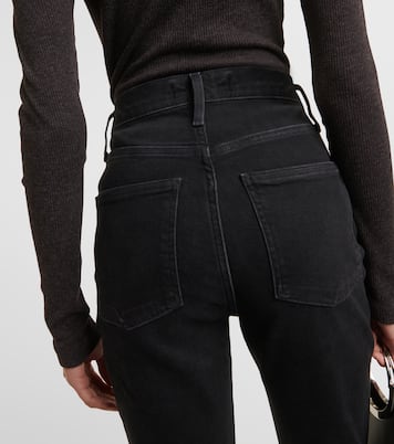 Freya high-rise slim jeans | Agolde