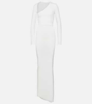 Robe longue asymétrique | Alex Perry