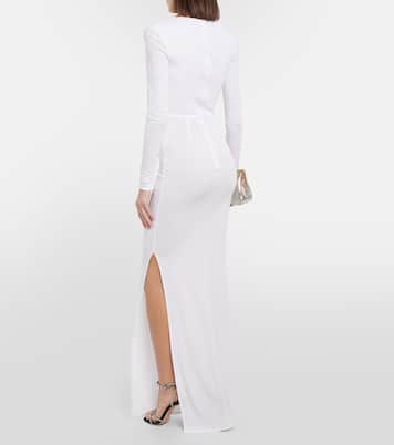 Robe longue asymétrique | Alex Perry