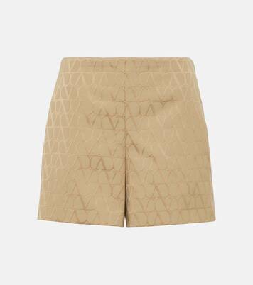Shorts in misto cotone Toile Iconographe | Valentino