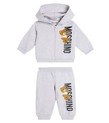 Baby Jogginganzug Teddy Bear aus Jersey | Moschino Kids