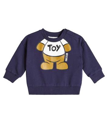Bebé - sudadera de algodón estampada | Moschino Kids