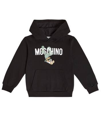 Teddy Bear cotton hoodie | Moschino Kids