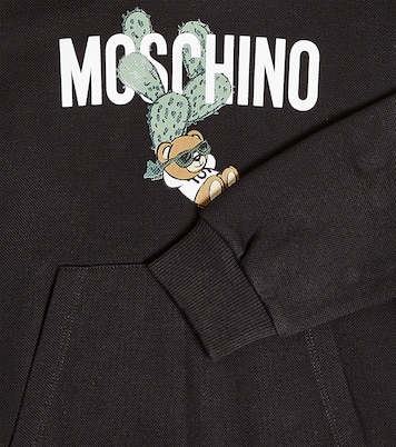 Teddy Bear cotton hoodie | Moschino Kids