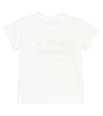 Baby - T-shirt in jersey di cotone con stampa | Dolce&Gabbana Kids