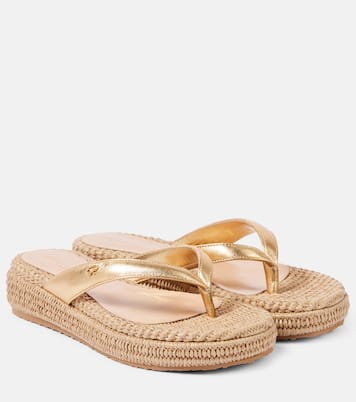 Sandali espadrillas con pelle | Gianvito Rossi