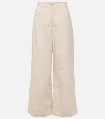 Pantaloni a gamba larga Lapo in lino | 'S Max Mara
