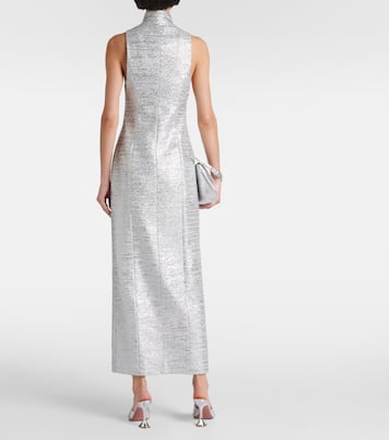 Abito midi in tweed di lurex® | Alessandra Rich