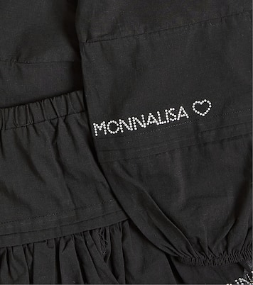 Set de top y falda de algodón | Monnalisa