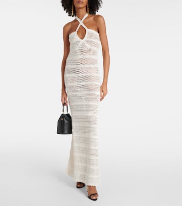 Abito lungo in crochet | Tom Ford