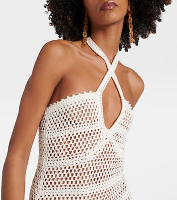 Abito lungo in crochet | Tom Ford