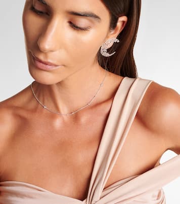 Collana Floating Diamonds in oro bianco 18kt con diamanti | Bucherer Fine Jewellery