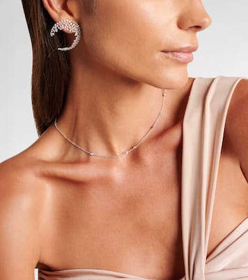 Collana Floating Diamonds in oro bianco 18kt con diamanti | Bucherer Fine Jewellery