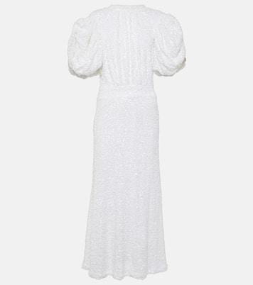 Bridal sequined puff-sleeve gown | Rotate